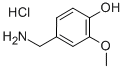 4-Hydroxy-3-methoxybenzylamine hydrochloride