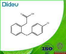 Benzeneacetic acid, 2-[(4-chlorophenyl)thio]-