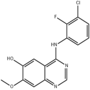 4-(3-Chloro-2-fluoroanilino)-6-hydroxy-7- methoxyquinazoline