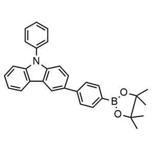 9-phenyl-3-[4-(4,4,5,5-tetramethyl-1,3,2-dioxaborolan-2-yl)phenyl]-9H-Carbazole