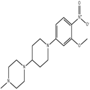 1-(1-(3-methoxy-4-nitrophenyl)piperidin-4-yl)-4-methylpiperazine