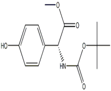 (R)-Methyl 2-((tert-butoxycarbonyl)amino)-2-(4-hydroxyphenyl)acetate