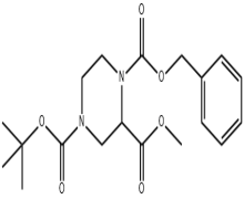 Methyl 4-Boc-1-Cbz-2-piperazinecarboxylate