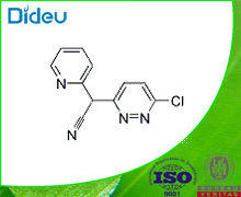 2-(6-CHLORO-3-PYRIDAZINYL)-2-(2-PYRIDINYL)ACETONITRILE 