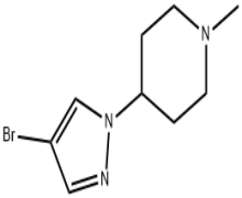 4-(4-bromo-1H-pyrazol-1-yl)-1-methylpiperidine