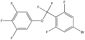 5-((4-Bromo-2,6-difluorophenyl)difluoromethoxy)-1,2,3-trifluorobenzene