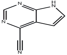 7H-pyrrolo[2,3-d]pyrimidine-4-carbonitrile