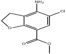 4-amino-5-chloro-2,3-dihydrobenzofuran-7-carboxylic acid