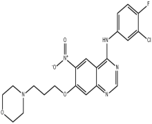 N-(3-chloro-4-fluorophenyl)-7-(3-Morpholinopropoxy)-6-nitroquinazolin-4-aMine