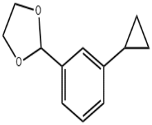 2-(3-cyclopropylphenyl)-1,3-dioxolane