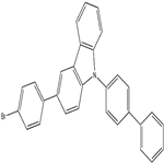 9-(1,1-bipheny)-4-yl-3-(4-bromophenyl)carbazole