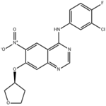 N-(3-chloro-4-fluorophenyl)-6-nitro-7-[(3S)-oxolan-3-yl]oxyquinazolin-4-amine