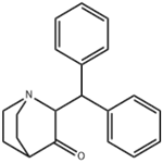 2-(diphenyl-methyl-)-quinuclidin-3-one