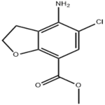 4-amino-5-chloro-2,3-dihydrobenzofuran-7-carboxylic acid