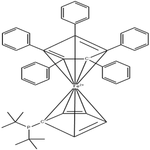 1,2,3,4,5-Pentaphenyl-1'-(di-tert-butylphosphino)ferrocene