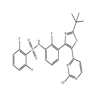 N-{3-[5-(2-chloro-4-pyriMidinyl)-2-(1,1-diethylethyl)-1,3-thiazol-4-yl]-2-fluoraphenyl}-2,6-difluorobenzenesulfonaMide