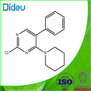 2-chloro-5-phenyl-4-(piperidin-1-yl)pyrimidine 