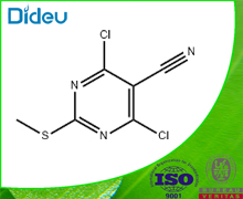 4,6-DICHLORO-2-(METHYLTHIO)PYRIMIDINE-5-CARBONITRILE 