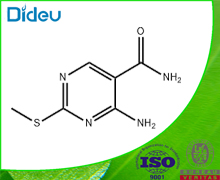 4-AMINO-2-(METHYLTHIO)PYRIMIDINE-5-CARBOXAMIDE 