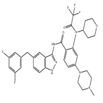 Benzamide, N-[5-[(3,5-difluorophenyl)methyl]-1H-indazol-3-yl]-4-(4-methyl-1-piperazinyl)-2-[(tetrahydro-2H-pyran-4-yl)(2,2,2-trifluoroacetyl)amino]-