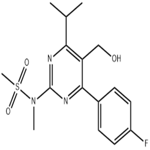 4-(4-Fluorophenyl)-6-isopropyl-2-[(N-methyl-n-methylsulfonyl)amino]pyrimidine-5-yl-methanol