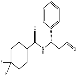 4,4-Difluoro-N-((1S)-3-oxo-1-phenylpropyl)cyclohexanecarboxamide