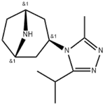 (1R,3s,5S)-3-(3-Isopropyl-5-methyl-4H-1,2,4-triazol-4-yl)-8-azabicyclo[3.2.1]octane