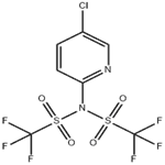 2-[N,N-Bis(trifluoromethanesulfonyl)amino]-5-chloropyridine