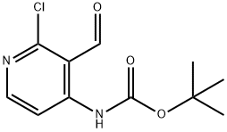 N-[2-Chloro-3-formyl-4-pyridinyl]carbamic acid tert-butyl ester