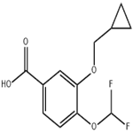 3-(Cyclopropylmethoxy)-4-(difluoromethoxy)benzoic acid