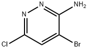 3-Amino-4-bromo-6-chloropyridazine