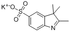 2,3,3-TRIMETHYLINDOLNINE-5-SULFONIC ACID, POTASSIUM SALT