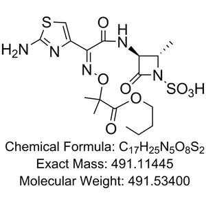 Aztreonam N-Butyl Ester