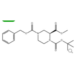 4-benzyl 1-(tert-butyl) 2-methyl (S)-piperazine-1,2,4-tricarboxylate