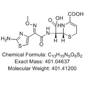 (E)-Ceftizoxime Open Ring Impurity 1