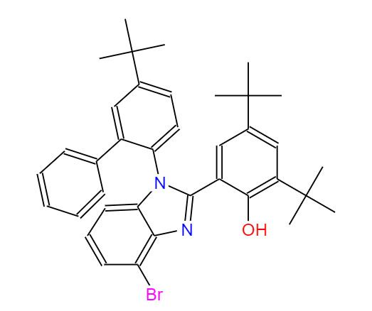 Phenol, 2-[4-bromo-1-[5-(1,1-dimethylethyl)[1,1'-biphenyl]-2-yl]-1H-benzimidazol-2-yl]-4,6-bis(1,1-dimethylethyl)-