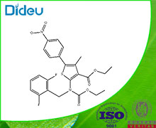 ethyl 2-((2,6-difluorobenzyl)(ethoxycarbonyl)amino)-4-methyl-5-(4-nitrophenyl)thiophene-3-carboxylate 