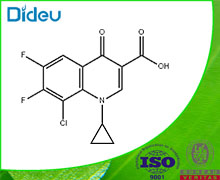 8-Chloro-1-cyclopropyl-6,7-difluoro-1,4-dihydro-4-oxo-3-quinolinecarboxylic acid 