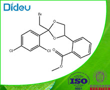 cis-2-(Bromomethyl)-2-(2,4-dichlorophenyl)-1,3-dioxolane-4-ylmethyl benzoate 