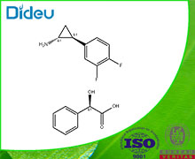 (1R,2S)-2-(3,4-Difluorophenyl)cyclopropanamine (2R)-Hydroxy(phenyl)ethanoate 