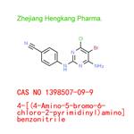 4-[(4-Amino-5-bromo-6-chloro-2-pyrimidinyl)amino]benzonitrile