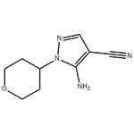 1H-Pyrazole-4-carbonitrile, 5-amino-1-(tetrahydro-2H-pyran-4-yl)-