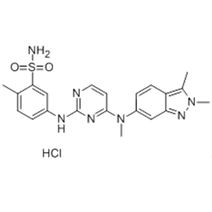 Pazopanib hydrochloride