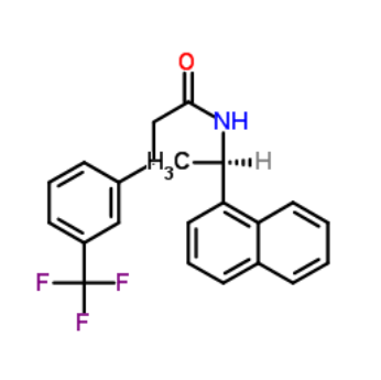 N-((R)-1-(naphthalen-1-yl)ethyl)-3-(3-(trifluoroMethyl)phenyl)propanaMide