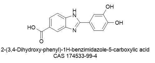 2-(3,4-Dihydroxy-phenyl)-1H-benzimidazole-5-carboxylic acid