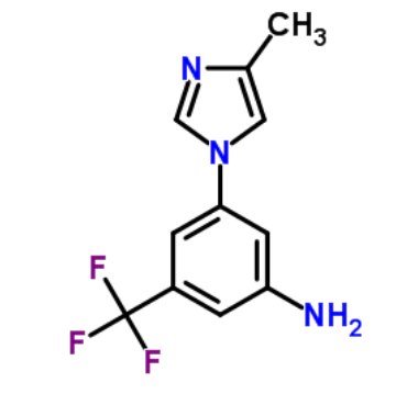 3-(4-Methyl-1H-imidazol-1-yl)-5-(trifluoromethyl)aniline