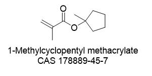 1-Methylcyclopentyl methacrylate