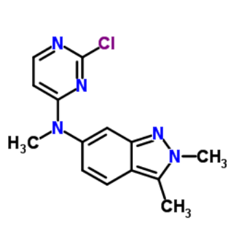 N-(2-chloropyriMidin-4-yl)-N,2,3-triMethyl-2H-indazol-6-aMine