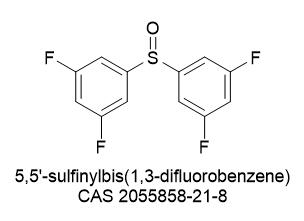 5,5'-sulfinylbis(1,3-difluorobenzene)