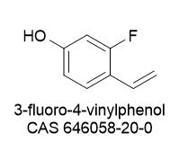 3-fluoro-4-vinylphenol